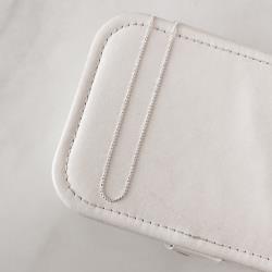 Corrente micro bolas 45cm