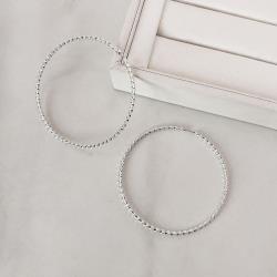 Argola redonda 66mm fio torcido