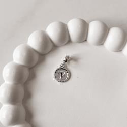 Berloque pingente medalha Psicologia 14mm