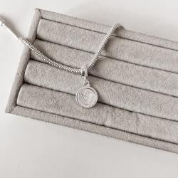 Berloque pingente medalha Veterinária 14mm