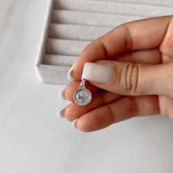 Berloque pingente medalha Biomedicina 14mm