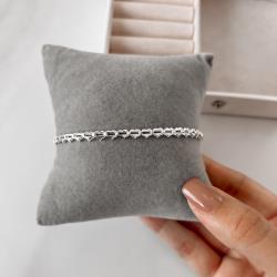 Pulseira corações 5mm