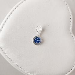 Berloque pingente time Cruzeiro 12mm resina