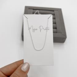 Choker corrente grumet 30+8cm