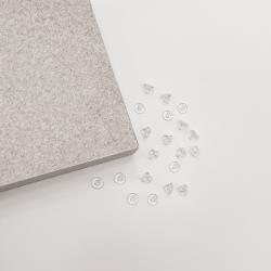 Tarraxa silicone 10 pares