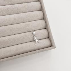 Berloque pingente corredora 17mm