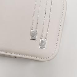 Escapulário medalhas Pai Nosso e Salmo 23:1 v15 60cm