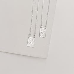 Escapulário medalha São Jorge v15 60cm