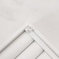 Berloque separador triplo cravejado 9mm