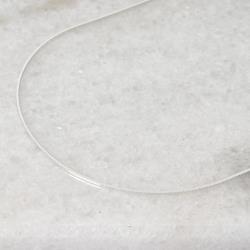 Corrente rabo de rato fio quadrado 0.8 40cm