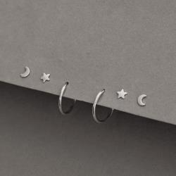 Trio lua, estrela e argola