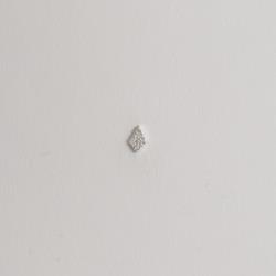 Piercing haste balão cravejado 7mm