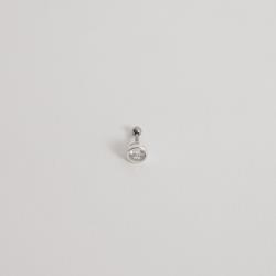 Piercing haste zircônia 5mm