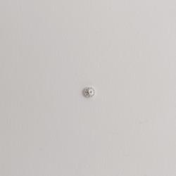 Piercing haste botão cravejado 4mm