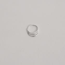 Piercing argola 11mm detalhe 2 fios