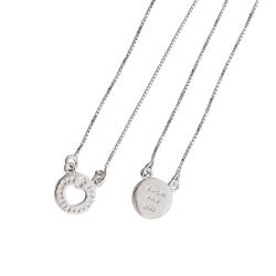 Escapulário medalhas rogai por nós e coração vazado v12 60cm