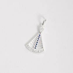 Pingente Nsa. Sra. Aparecida rogai por nós 25mm