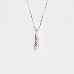 Colar pingente figa 11mm 40cm