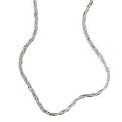 Corrente trança 3 fios 45cm