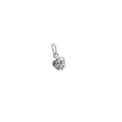 Pingente zircônia coração cristal 7mm