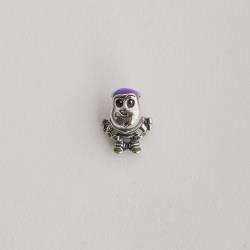Berloque separador Buzz Lightyear resina 15mm envelhecido