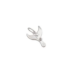 Pingente sereia desenhada 17mm