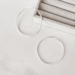 Argola redonda 50mm tradicional