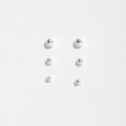 Trio bolas 2.5, 3 e 4mm