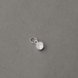 Pingente zircônia redonda cristal 5mm