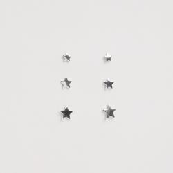 Trio estrelas 3, 4 e 5mm