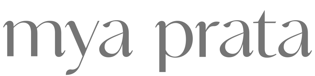 Logotipo escrito Mya Prata