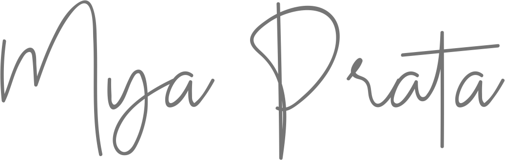 Logotipo escrito Mya Prata